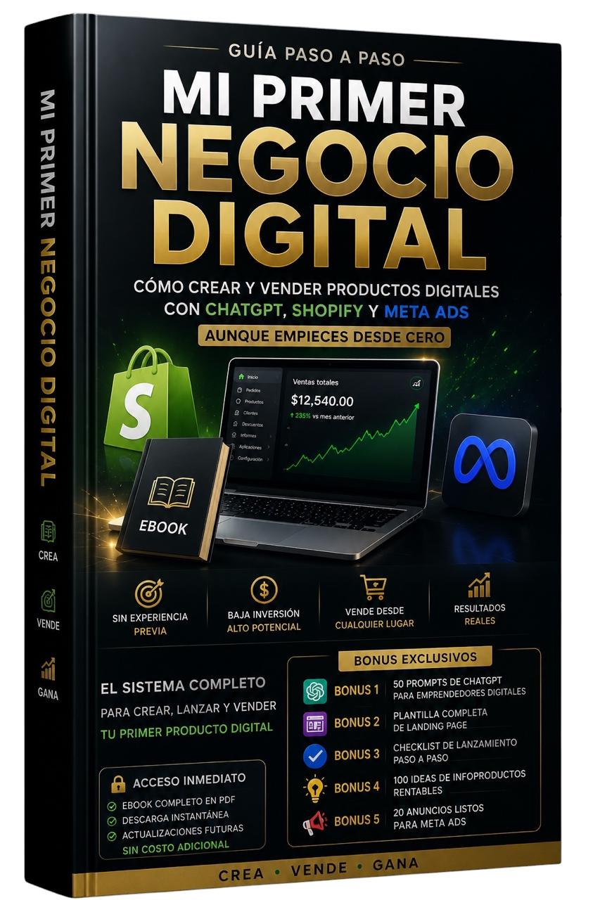 🚀 Mi Primer Negocio Digital